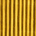 thumbnail image 1 of Ahgly Company Indoor Square Abstract Yellow Modern Area Rugs, 5' Square, 1 of 4
