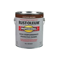 Rust-Oleum Professional Indoor and Outdoor Gloss Leather Brown Protective Paint 1 gal