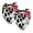 Multi-colored 2, variant on PhooArto Color Butterfly Camouflage Pattern Dog Bandanas, 2 Pack Soft Washable Pet Scarf Triangle for Large Dogs Puppies and Cats