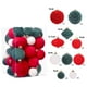 thumbnail image 1 of Ganfancp Super Holiday Set de Adornos de Navidad Terciopelo 35 Artículos Flocadas Inastillable Surtido Colgante Decoración Del Árbol de Navidad para Fiestas En Casa Fiestas Artículos En Liquidación 1, 1 of 6
