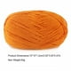 thumbnail image 2 of Yuarrent Hilo de ganchillo, hilo de tejer multicolor, artesanías para ropa de bebé, juego de madejas de hilos flexibles, artes de 4 capas para Artesanía 30naranja, 2 of 5