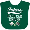 thumbnail image 3 of Inktastic Future Race Car Driver Racing Boys Baby Bib, 3 of 4