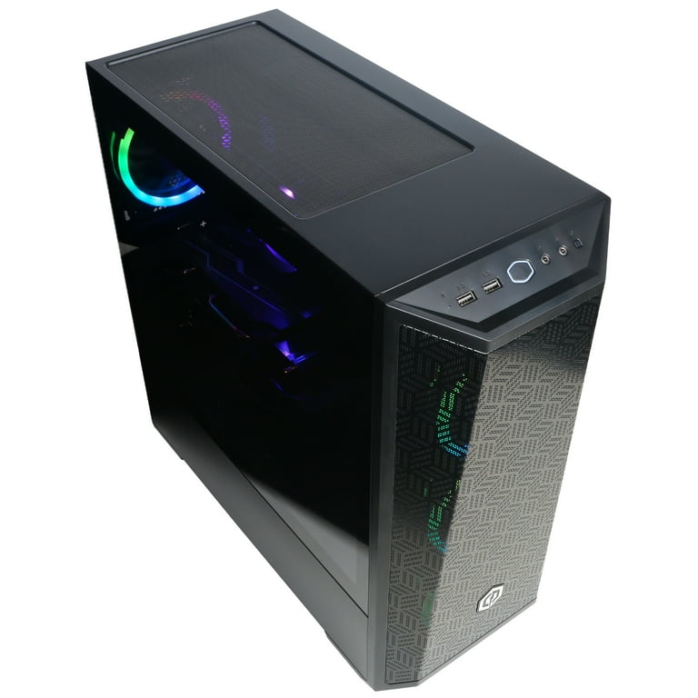 CyberPowerPC Gamer Master Gaming Desktop AMD Ryzen 5-7600 Radeon RX 7600  16GB DDR5 1TB SSD Black (2024)