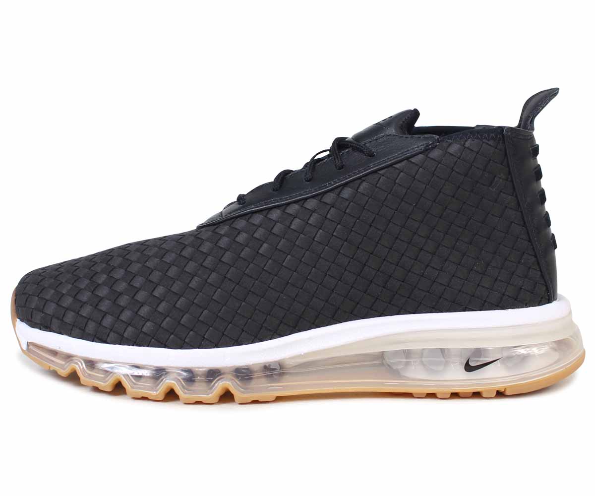 nike air max woven boot black