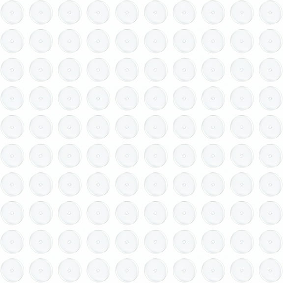 QARUN Clear Piercing Discs For Keloids Healing Pads, Belly Button & Nose Piercing Bump Treatment 7MM 100PCS