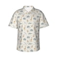 thumbnail image 1 of Fotbe African Animals Camisa Hawaiana para Hombre Unisex – Camisa Casual de Verano con Botones de Manga Corta de Algodón y Lino,X-Large, 1 of 7
