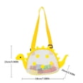 thumbnail image 3 of TheFound Children's Mesh Shell Bags Cartoon Dinosaur Shaped Beach Bags, Swimming Pool Toys Storage Bag, 3 of 8