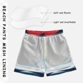 thumbnail image 3 of FORMRS Boys Swim Trunks Quick Dry Mesh Liner Boardshorts Sizes XS-XL, Blue Dog Artist, 3 of 7