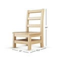 thumbnail image 2 of Foundations Little Innovators 2 Pack Kids School Chairs, Fully Assembled (8 inch height), 2 of 7