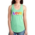 thumbnail image 1 of Love Game On Candy Colors Racerback Tank Women -Image by Shutterstock, Female XX-Large, 1 of 4