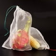 thumbnail image 5 of Fruit Protector Bags, Pack of 10 6"x4" Nylon Mesh Barrier Bags with Drawstrings, Protect Plant Seeds Fruit Flowers Vegetables, Reusable Mesh Protector Bags, 5 of 8