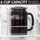thumbnail image 3 of Primula Burke Cold Brew Iced Coffee Maker - Glass Carafe 1.6 Qt (51.2 oz), Black, 3 of 4