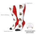 thumbnail image 5 of Women's Knee High Socks Mexican Flag Print Thermal Soft Knee Long Socks, 5 of 7