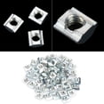 thumbnail image 4 of T-Slot Fastener 50Pcs T Slot Nuts T-Slot Nut, Aluminum  Nut, For Aluminum Extrusion  Aluminum, 4 of 8