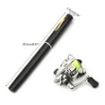 thumbnail image 3 of ZPAQI Portable Mini Pocket Fishing Rod Telescopic Pen Shaped Collapsible Fishing Rod, 3 of 20