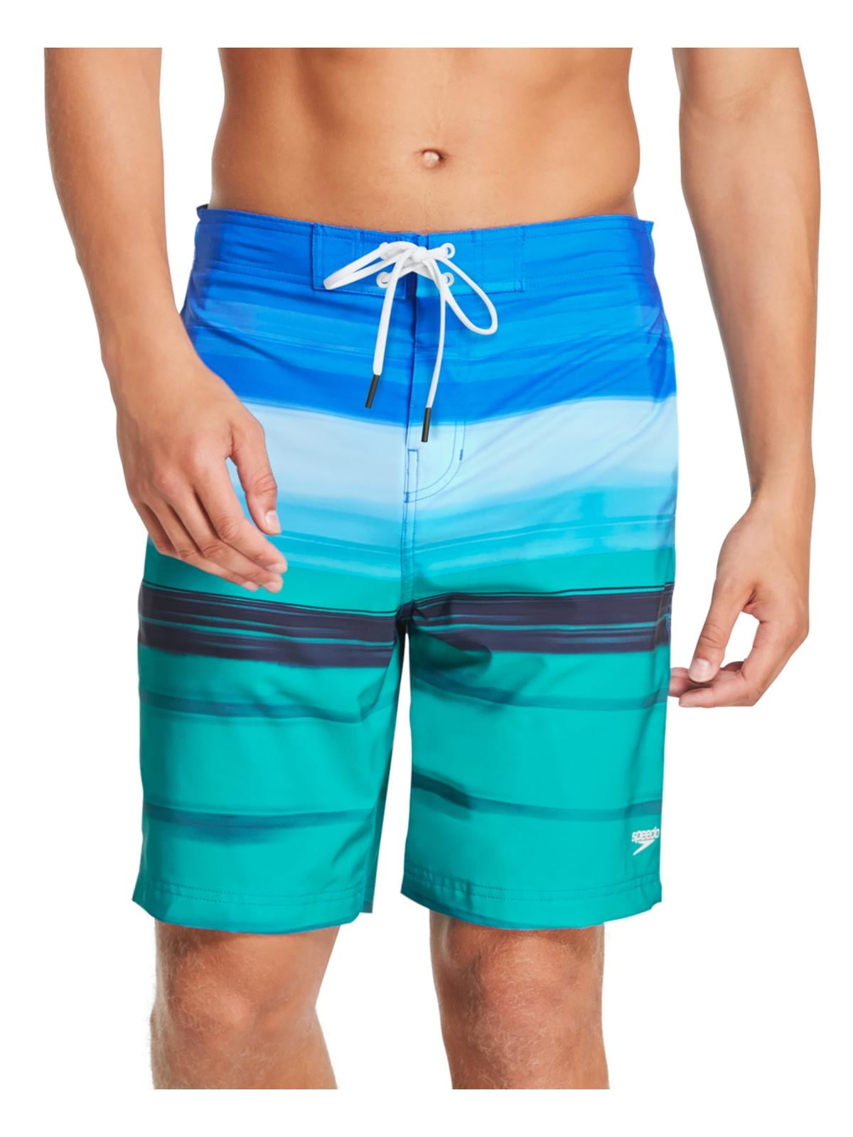 Speedo Men's Swim Trunk Knee Length Boardshort Bondi Printed 