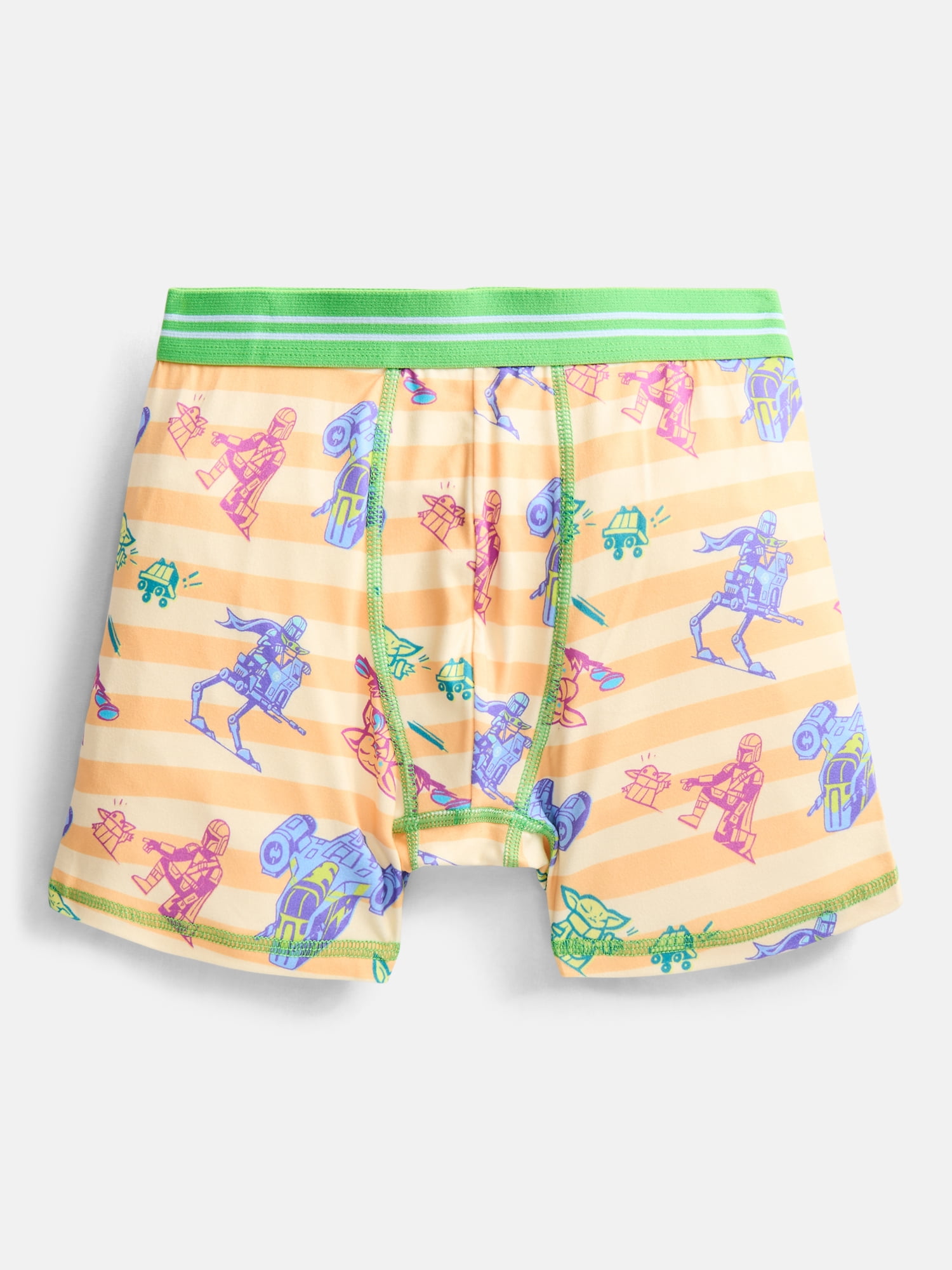 Star Wars Boys Boxer Brief Underwear, 4-Pack