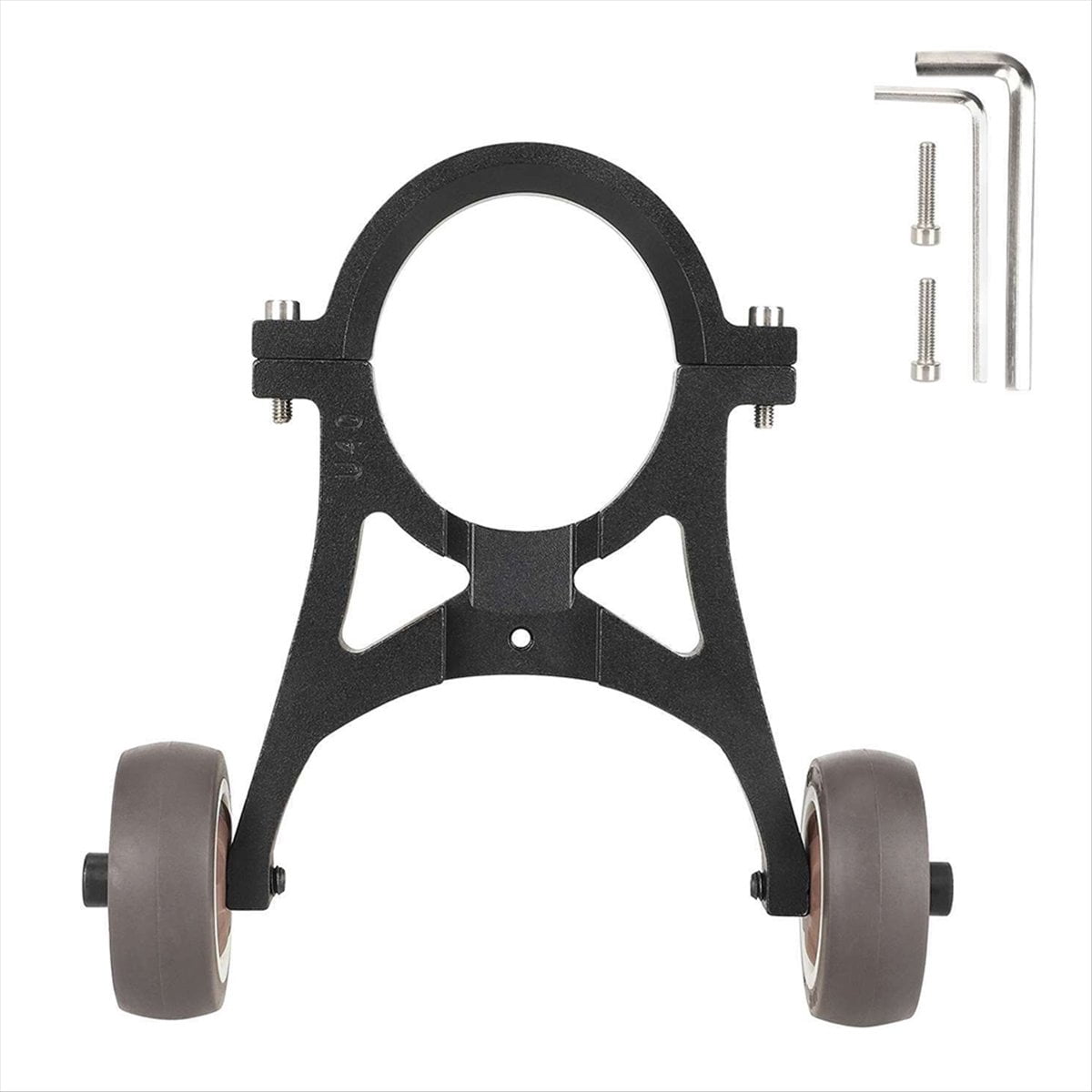 F Series/4pro Training Wheels Electric Scooter Auxiliary Small Wheels Folding Inverted Push-Pull Assist Bracket