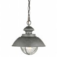 thumbnail image 1 of Vexcel T0265 Harwich Pendentif Extérieur de 10 Po&44; Acier - Gris Texturé, 1 of 2