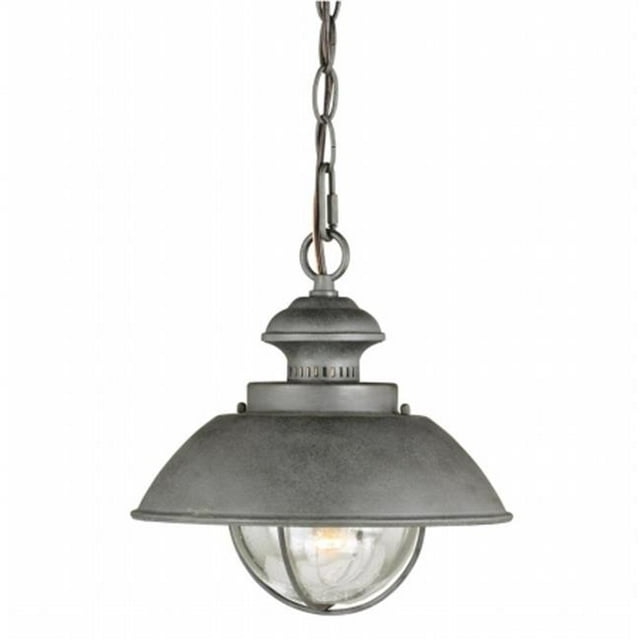 Vexcel T0265 Harwich Pendentif Extérieur de 10 Po&44; Acier - Gris Texturé