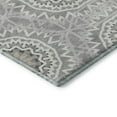thumbnail image 4 of Addison Rugs Mayfield Washable Transitional Circles Gray Rectangle Rug, 3' x 5', 4 of 6