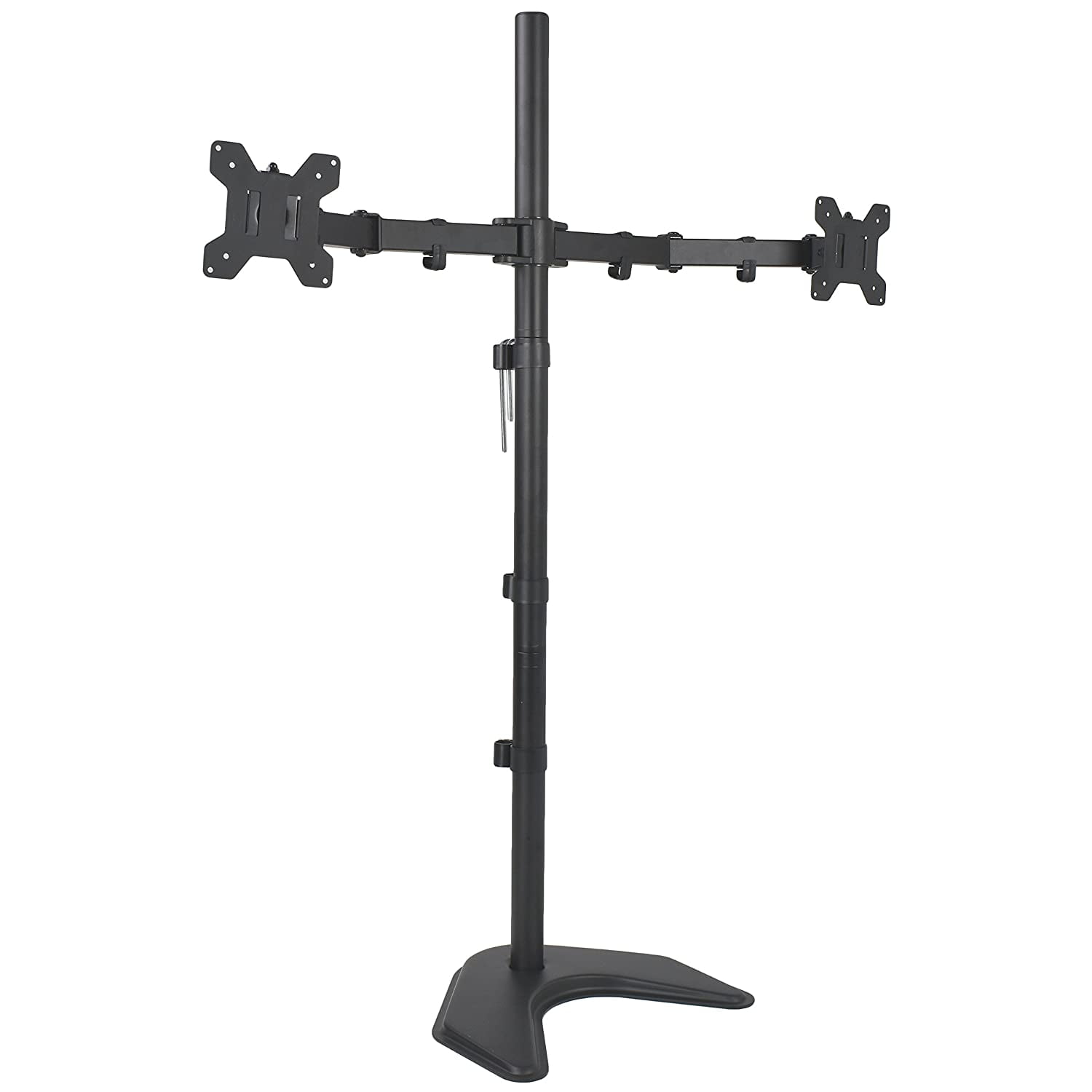 VIVO Dual Monitor FreeStanding Stand up Desk Mount, Extra Tall 40 inch