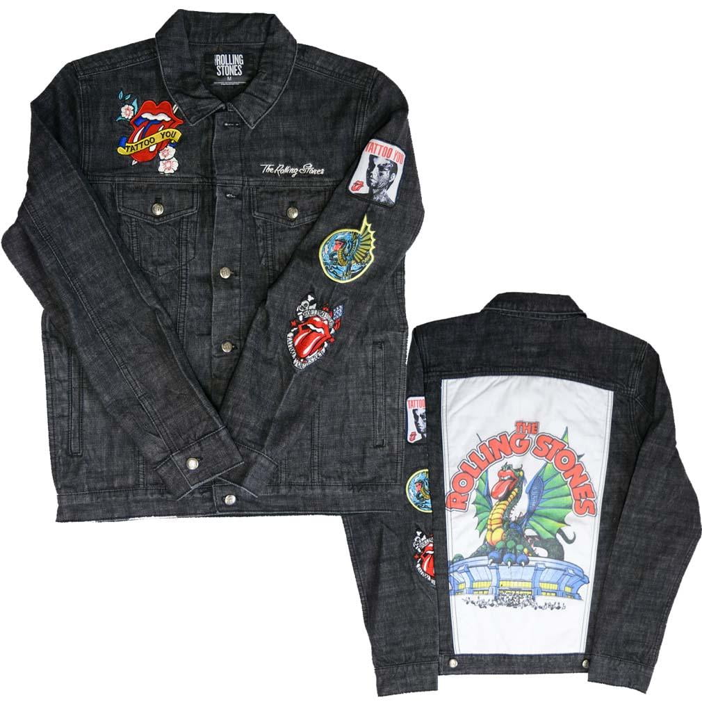 rolling stones denim jacket