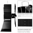 thumbnail image 6 of Giantex 5 Blades Wood Burning Stove Fireplace Fan, Multi-Function Heat Dissipation Automatic Fan for Wood Log Burning & Circulating Warm, Eco Friendly, 6 of 6
