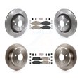 thumbnail image 1 of Transit Auto Front Rear Ceramic Pads and Disc Brake Rotors Kit for Car 2013-2017 Jeep Wrangler with 332mm Diameter Rotor K8A-101943, 1 of 11