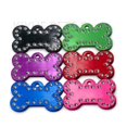 thumbnail image 1 of Wholesale 20Pcs 2MM Dog Bone Diamond Decor Pet Id Tag Custom Engraved Love Name Phone Number Cat Dog ID Tag Charm Personalized ShopWise Round, 1 of 18