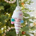 thumbnail image 6 of Dualoai Christmas Hanging Ornament, Xmas Pendant Cute Creative Christmas Decor Sweet for Birthday New Year Holidays Themed Party Home Ice cream, 6 of 9