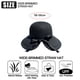 thumbnail image 2 of Sombrero de paja con lazo para mujer, de 56 a 58 cm de circunferencia, para verano, para playa, con ala grande, dividido, 2 of 5
