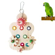 New Chew Toy Educational Interactive Trainer for Family Large Parrot Birds Parrot