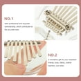 thumbnail image 4 of Clear Kalimba Cartoon Bear Shape 8-Keys Thumb Piano Keys Music Instrument, 4 of 6