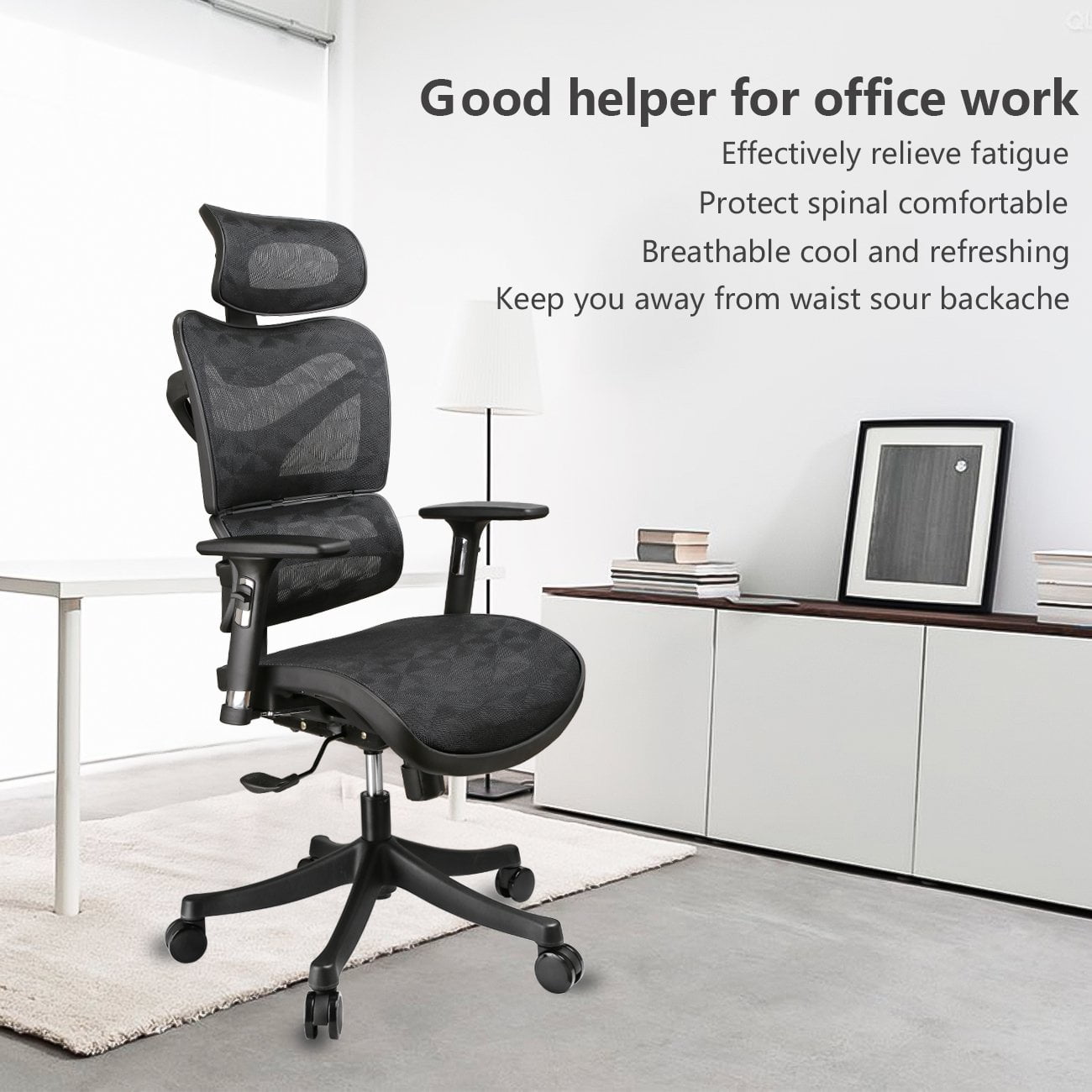 Argomax Mesh Ergonomic Office Chair Em Ec002 Com