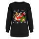 thumbnail image 4 of Sudadera holgada con estampado clásico de perro de Navidad de invierno para mujer Fridja fksj2311, 4 of 6