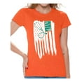 thumbnail image 1 of Awkward Styles American Flag MD Medic Women Shirt Love USA USA Flag Medic Women T shirt I'm American USA Doctor Tshirt for Women 4th of July Gifts Vintage USA Medical Women T-shirt, 1 of 4