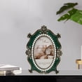 thumbnail image 3 of Elodie Jeweled Photo Frame Embossed Finishing standing Picture Display standing 6inch, 3 of 8