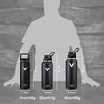 thumbnail image 2 of E T EASYTAO Termo de Acero Inoxidable, Termo de Agua con 2 Tapas, para Agua Fría (24 horas) o Caliente (12 horas Doble Pared y Tapa Hermética Antigoteo, con Asa para Transportar (940ml/32Oz, Rojo), 2 of 3