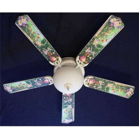 

Ceiling Fan Designers 52FAN-KIDS-TBF 52 in. New Disney Tinkerbell & Fairies Ceiling Fan