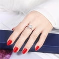 thumbnail image 4 of Fiudx Anillo Contaminants, Elegante Diseño de Mariposa, Pulsera de Promesa Atemporal, Collar de Corazon Romántico, Regallo de Compromiso de Boda, Accesorios para Mujer y Niña, Mensaje Soul Shine, Tam, 4 of 7