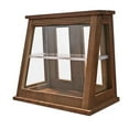 thumbnail image 3 of lionlar Dollhouse Bakery Display Cabinet 1:12 for Store Scene Photography Props Accs Walnut Rear Door, 3 of 9