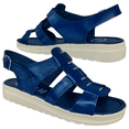 thumbnail image 2 of Sandalias Mujer Casuales Piel Vacuno de Broche Versatil para Playa Huarache Para Diario, 2 of 5