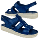 thumbnail image 2 of Sandalias Mujer Casuales Piel Vacuno de Broche Versatil para Playa Huarache Para Diario, 2 of 5