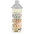 thumbnail image 4 of 1/2/3 Pack Formula Dispenser On The Go, 5 Compartments Stackable Formula Container for Travel, Baby Milk Powder Kids Snack Container, BPA Free, 4 of 8