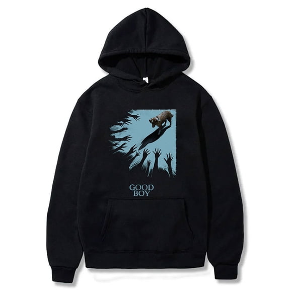 Good Boy Movie Hoodies Horror Movies Merch Pullovers Women Men Long Sleeve Hooded Sweatshirts