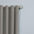 thumbnail image 3 of Mainstays Faux Suede Drapery Grommet Window Curtains Panel, 3 of 6
