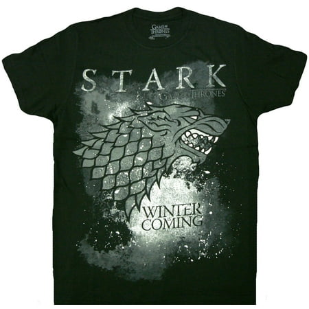 HBO'S Game of Thrones Winter Is Coming Stark Adult T-Shirt