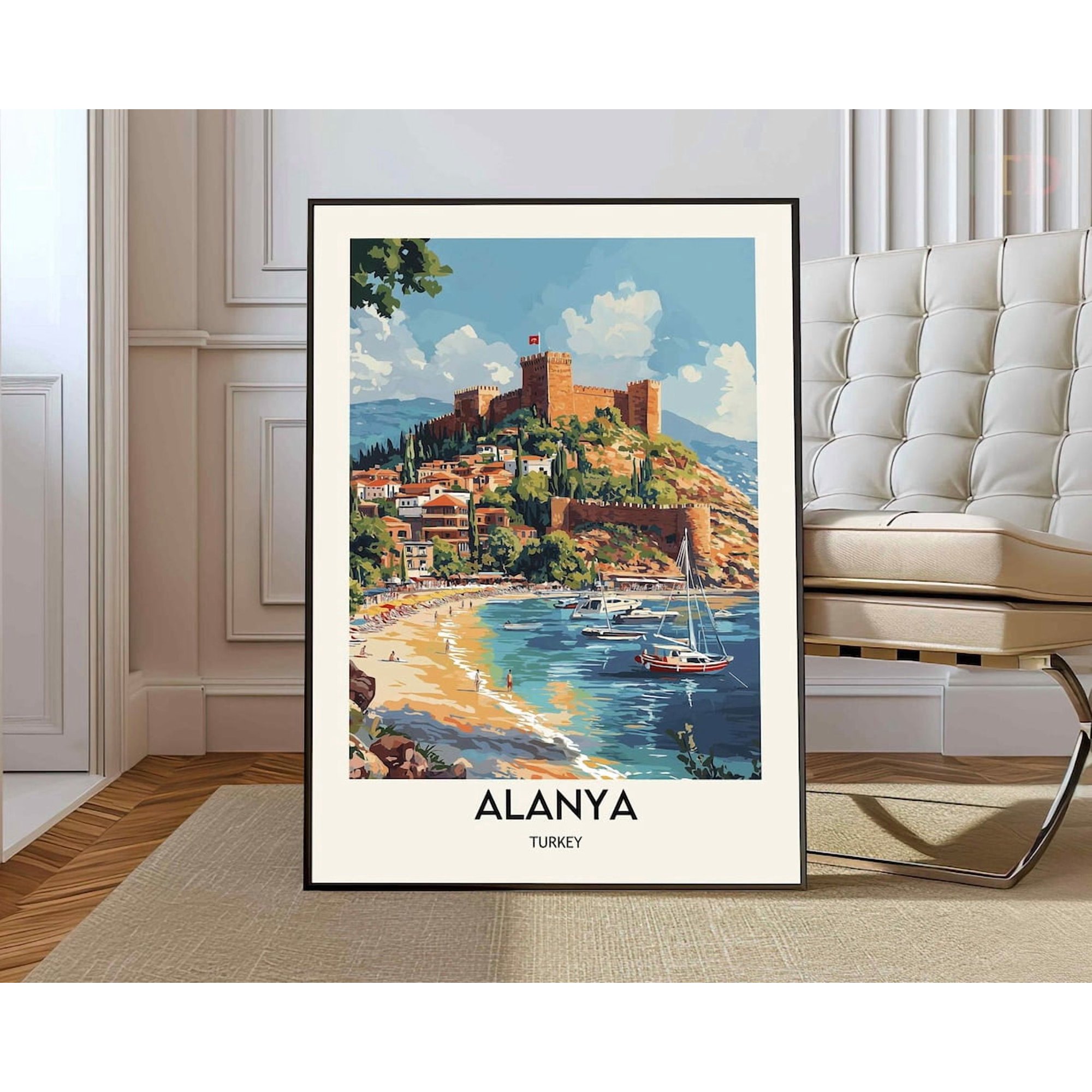 Alanya Turkey Poster , Poster Print Only