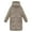 Khaki, variant on 65% Off Clear 2025 Winter Coats for Women under $20,Winter's Warm Embrace: Plus Size Coats for Every Occasion Top,Ladies Coats Winter - Black M